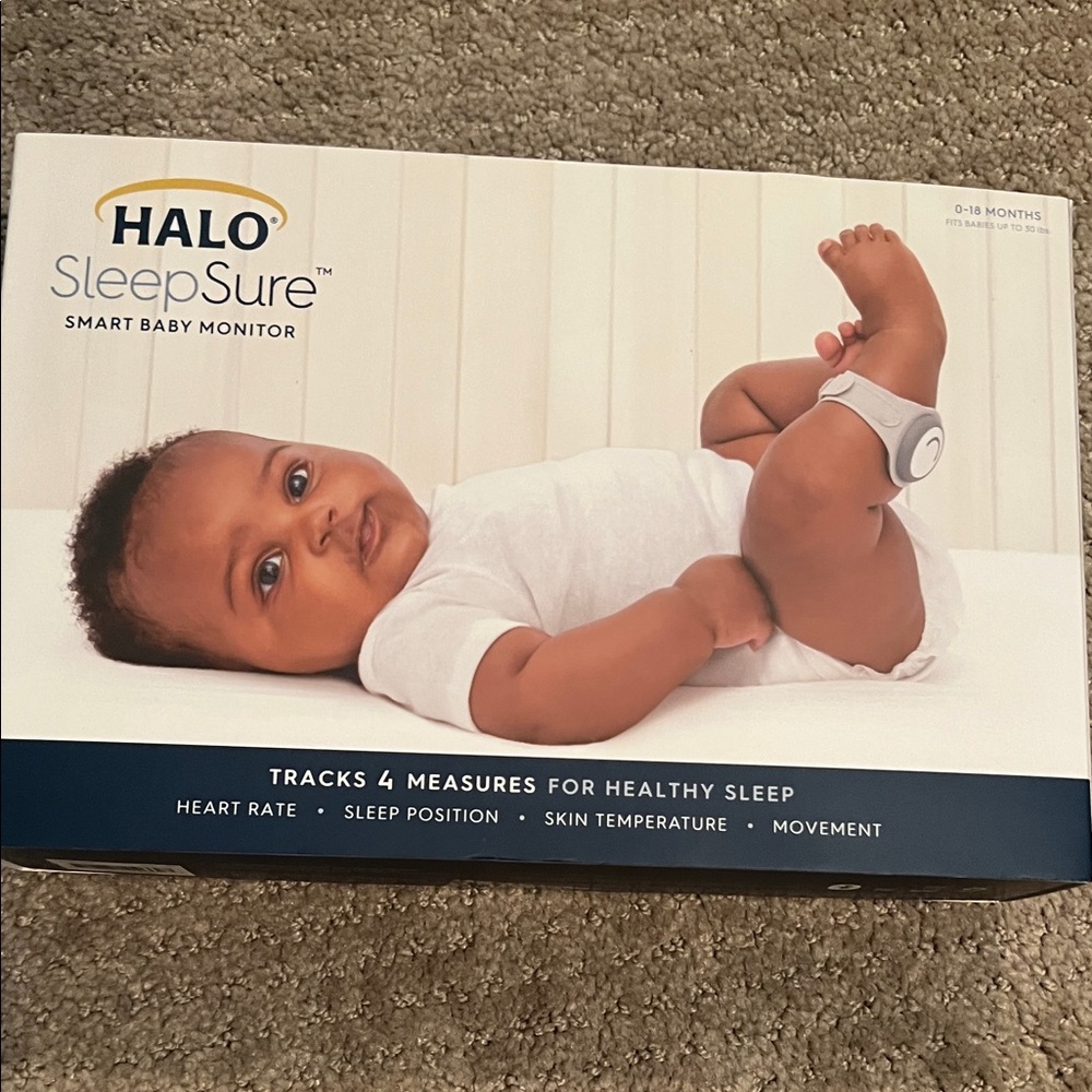 Halo SleepSure Baby Monitor with White Band
